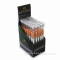 Display Case with 40pcs of Disposable E-cigarettes, OEM Orders are Welcome